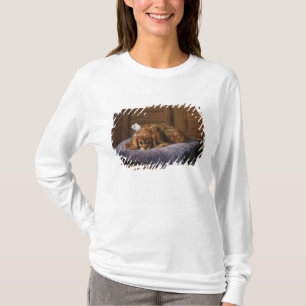 チャールズ王スパニエル犬 Tシャツ
