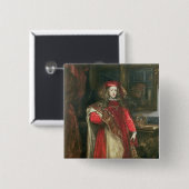 チャールズ王スペインのII 缶バッジ (正面&裏面)