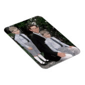 チャールズ王子と息子 マグネット (右側)