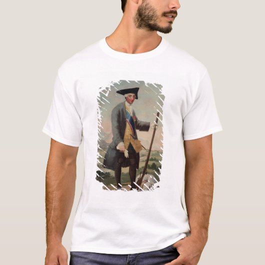 チャールズ王猟師、1786/88としてIII (1716-88年) Tシャツ (正面)