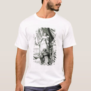 チャールズ王笏および王冠を与えられるI Tシャツ