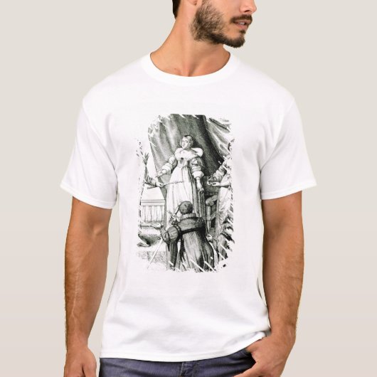 チャールズ王笏および王冠を与えられるI Tシャツ (正面)