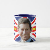 チャールズ王素晴らし様! マグカップ (中央)