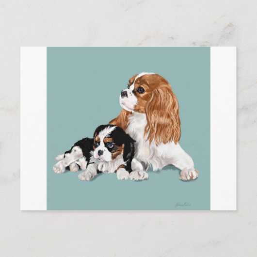 チャールズ王 ポストカード (正面)