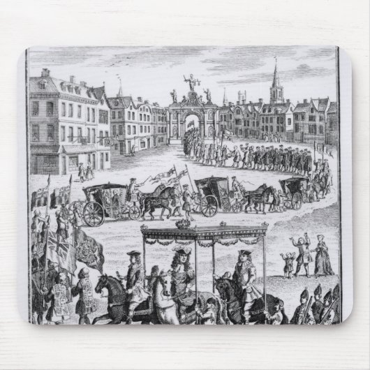 チャールズ王II マウスパッド (正面)