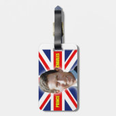 チャールズ皇太子 – パティオティック! ラゲッジタグ (裏面縦)