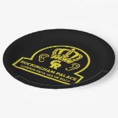 チャールズ英王の戴冠王室の式 ペーパープレート (アングル)