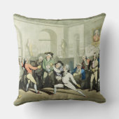 チャールズ著刻まれるHアンジェロFencing Academy氏の クッション (裏面)