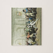 チャールズ著刻まれるHアンジェロFencing Academy氏の ジグソーパズル (縦)