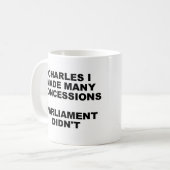 チャールズ1マグカップ コーヒーマグカップ (正面左)