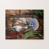 チャールズ1世が馬に乗ったバン·ディック ジグソーパズル (横)