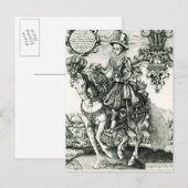 チャールズ1世のポートレート ポストカード (正面/裏面)