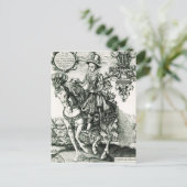 チャールズ1世のポートレート ポストカード (スタンド正面)