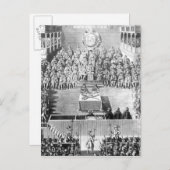 チャールズ1世の高等裁判所に ポストカード (正面/裏面)