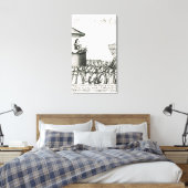 チャールズ1世誕生の発表 キャンバスプリント (インサイチュ (寝室))