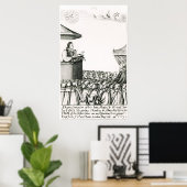 チャールズ1世誕生の発表 ポスター (ホームオフィス)