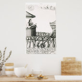 チャールズ1世誕生の発表 ポスター (キッチン)