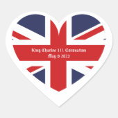 チャールズ111戴冠王2023年5月6日 ハートシール (正面)