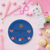 チャールズ111王冠王室の ペーパープレート (パーティー)