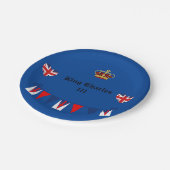 チャールズ111王冠王室の ペーパープレート (アングル)