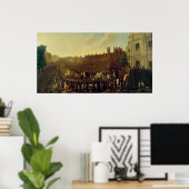 チャールズ2世のホワイトホールでの復帰 ポスター (ホームオフィス)