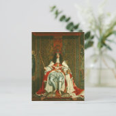 チャールズ2世の戴冠服 ポストカード (スタンド正面)