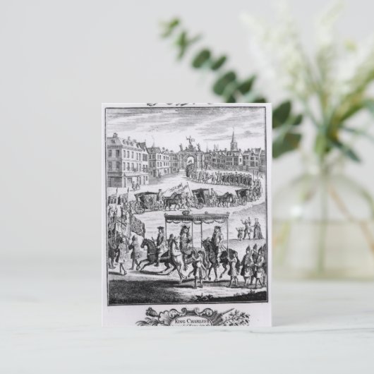 チャールズ2世 ポストカード (スタンド正面)