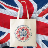 チャールズ2023王の戴冠式エンブレム トートバッグ