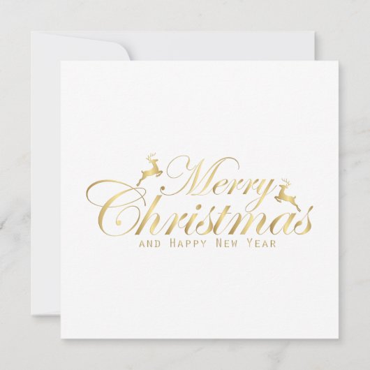 チャールズ3世のイギリス国旗のクリスマスグリーティング カード (裏面)