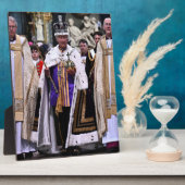 チャールズ3世の戴冠式の日 フォトプラーク (側面)