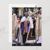 チャールズ3世の戴冠式の日 ポストカード (正面/裏面)