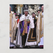 チャールズ3世の戴冠式の日 ポストカード (正面)