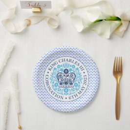 チャールズ3世の戴冠式の象徴 ペーパープレート