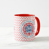 チャールズ3世の戴冠式の象徴 マグカップ (正面右)