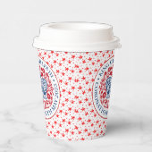 チャールズ3世の戴冠式の象徴 紙コップ (右)