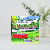 チャールズ3世の戴冠式ピクニック招待 招待状 (スタンド正面)