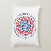 チャールズ3世の戴冠式 アクセントクッション (裏面(縦))