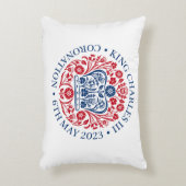 チャールズ3世の戴冠式 アクセントクッション (正面(垂直))