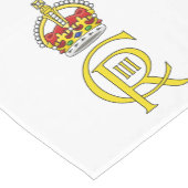 チャールズ3世の戴冠式 ショートテーブルランナー (コーナー)