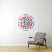 チャールズ3世の戴冠式 タペストリー (インサイチュ(横))