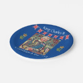 チャールズ3世の戴冠式 ペーパープレート (アングル)