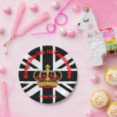 チャールズ3世の戴冠式 ペーパープレート (パーティー)