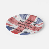 チャールズ3世の戴冠式 ペーパープレート (アングル)