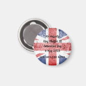 チャールズ3世の戴冠式 マグネット (正面/裏面)