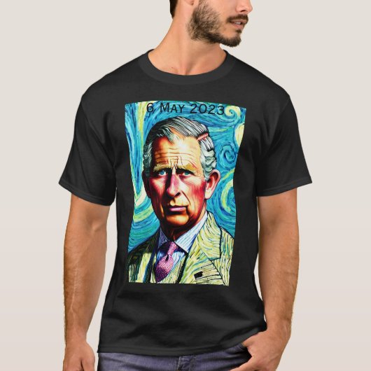 チャールズ3世の戴冠式 Tシャツ (正面)