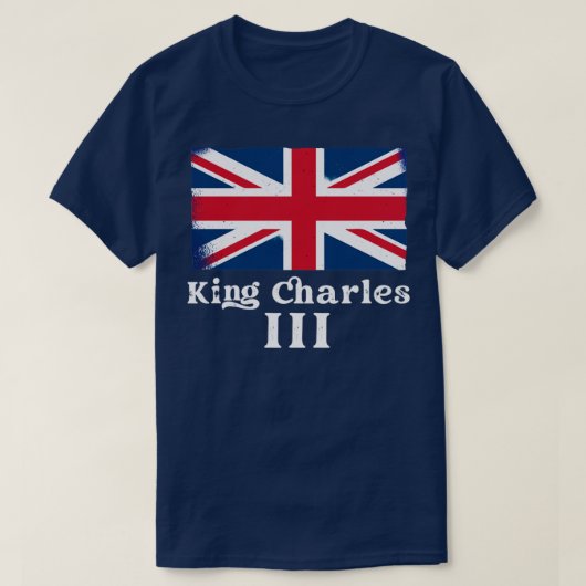 チャールズ3世の戴冠式 Tシャツ (デザイン正面)