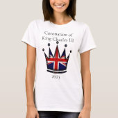 チャールズ3世の戴冠式 Tシャツ (正面)