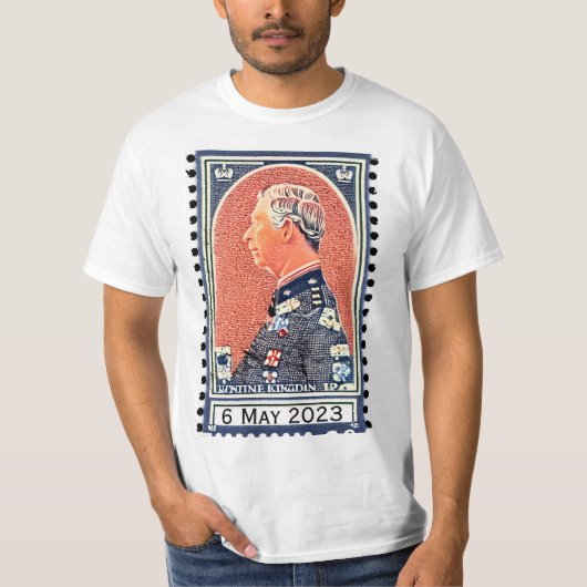 チャールズ3世の戴冠式 Tシャツ (正面)