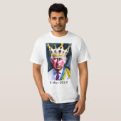 チャールズ3世の戴冠式 Tシャツ (正面フル)