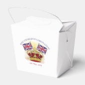 チャールズ3世の戴冠王と旗の好意 フェイバーボックス (裏面サイド)